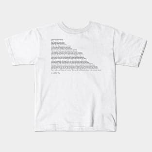 Arundhati Roy Quotes Kids T-Shirt